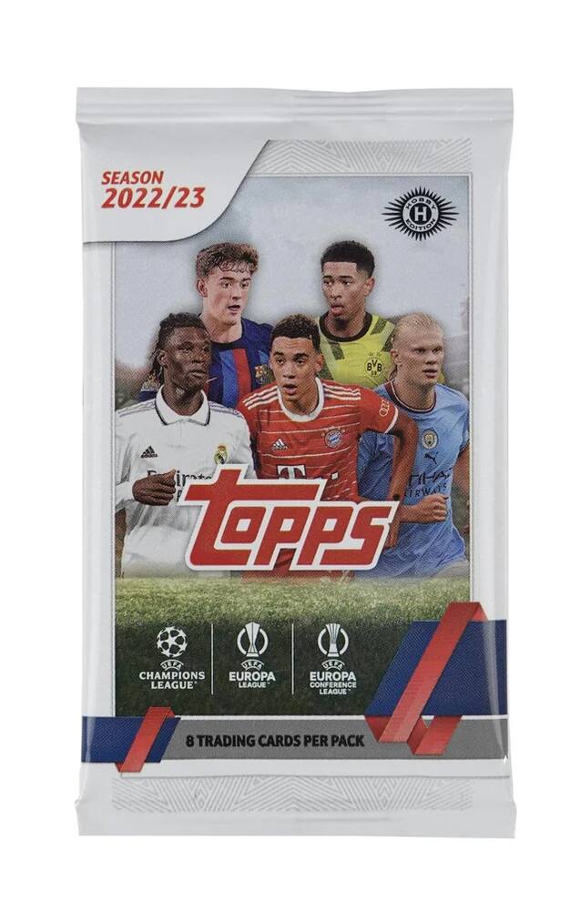 2022-23 Topps UEFA Club Competitions Hobby Pack